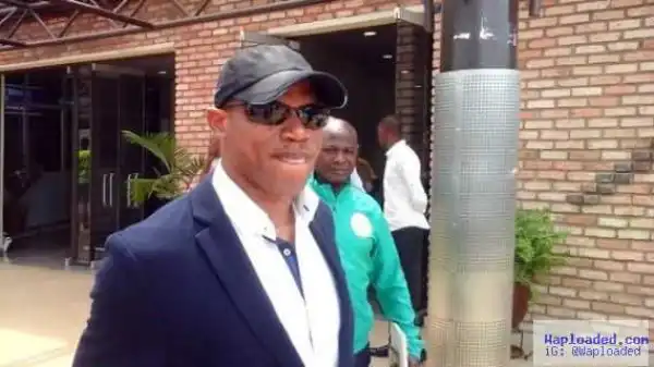 Photos: Sunday Oliseh, Super Eagles Arrive Rwanda Ahead Of CHAN2016